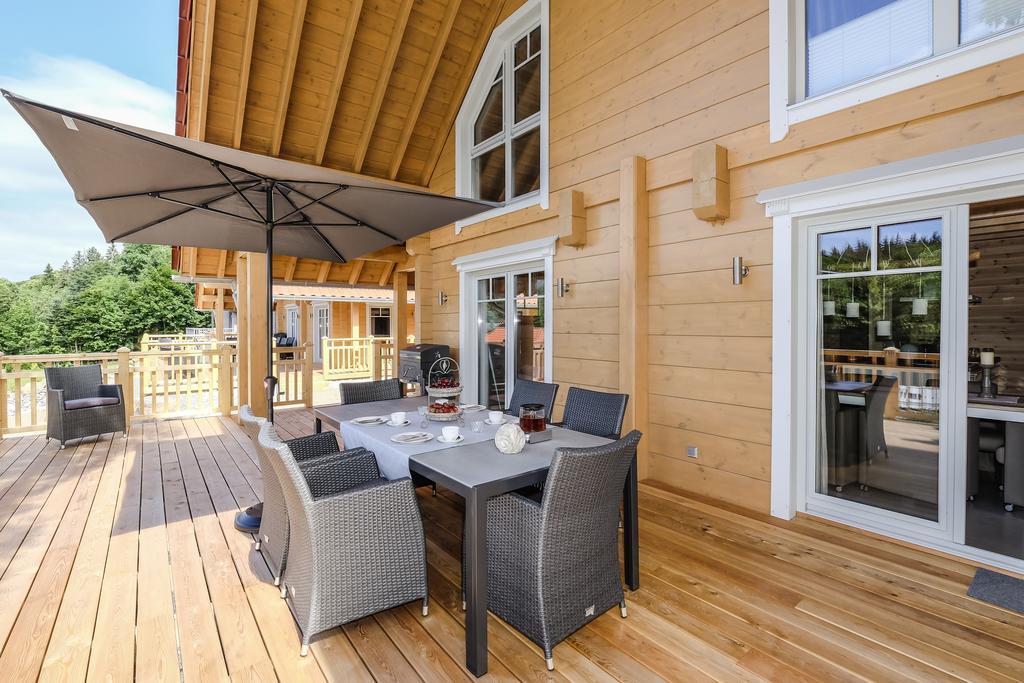 Bergwaldlodges Einklang & Blickfang เชียร์เคอ ภายนอก รูปภาพ